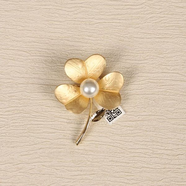 Beautiful Pearl Studded Brooch Pin