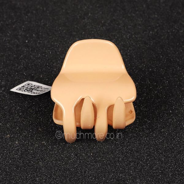Beige Fine Quality Hair Accessories Claw Clips