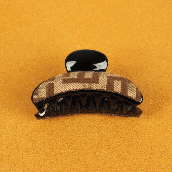 Women Black Brown Claw Clips