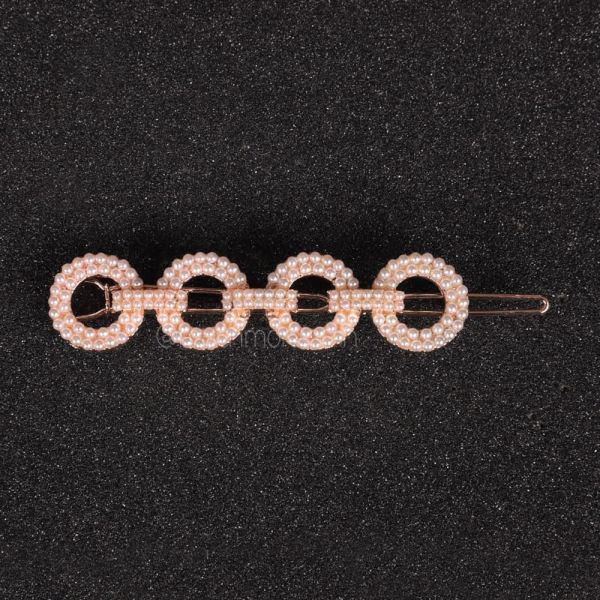 Pearl Rose Gold Plated Hair Pin