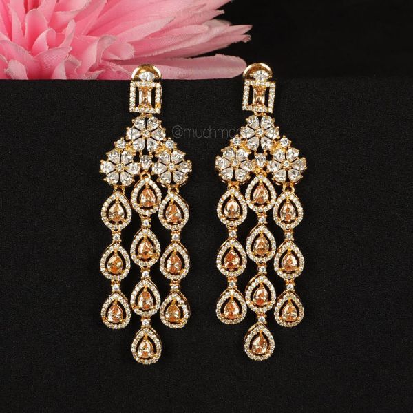 Latest Collection Of Topaz Diamond Earrings
