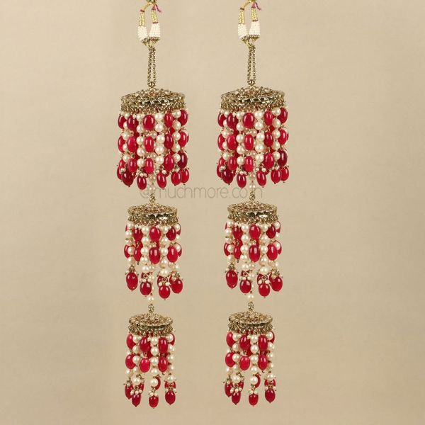 Designer Bridal Kalire/Kalrees With Pearl Ruby