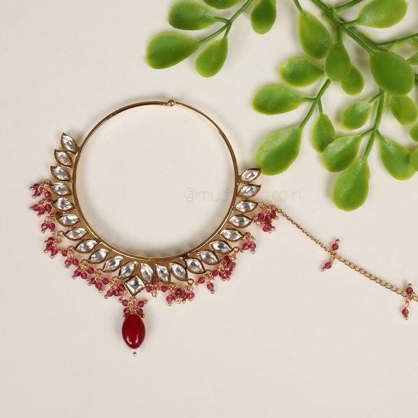 Over Size Ruby And Kundan Nath By Much More