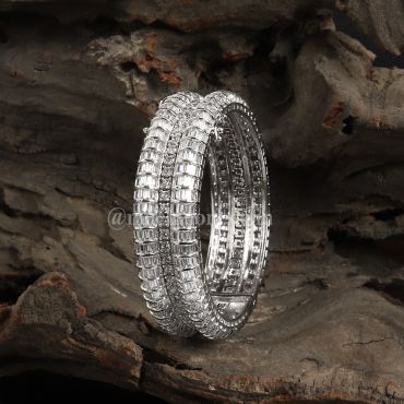 Designer Silver Bracelet For Women & Girls