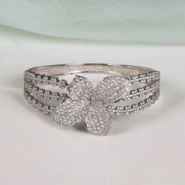 American Diamond Silver Bracelet For Women