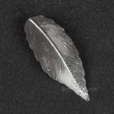 Women Silver-Toned Leaf Hair Pin