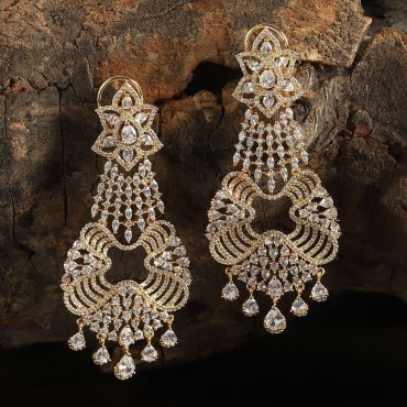 Latest Design Diamond Earrings