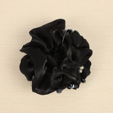 Black Scrunchies For Women